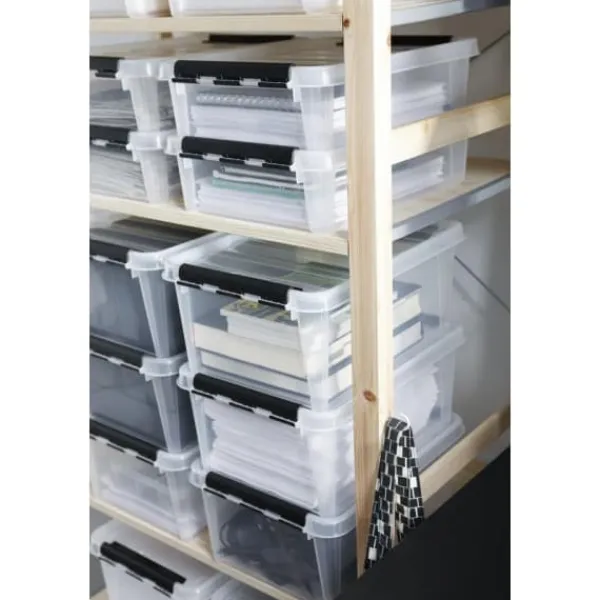 Orthex SmartStore Classic 15 - opbevaringsboks med låg, 10 stk. pakke Discount