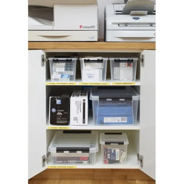 Orthex SmartStore Classic 15 - opbevaringsboks med låg, 10 stk. pakke Discount