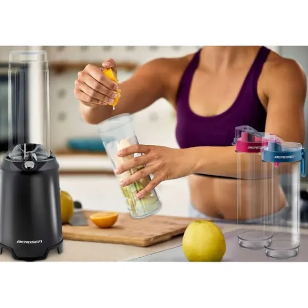 Mixere & Blendere>Smoothieblender 350W BD-752 Berdsen sort