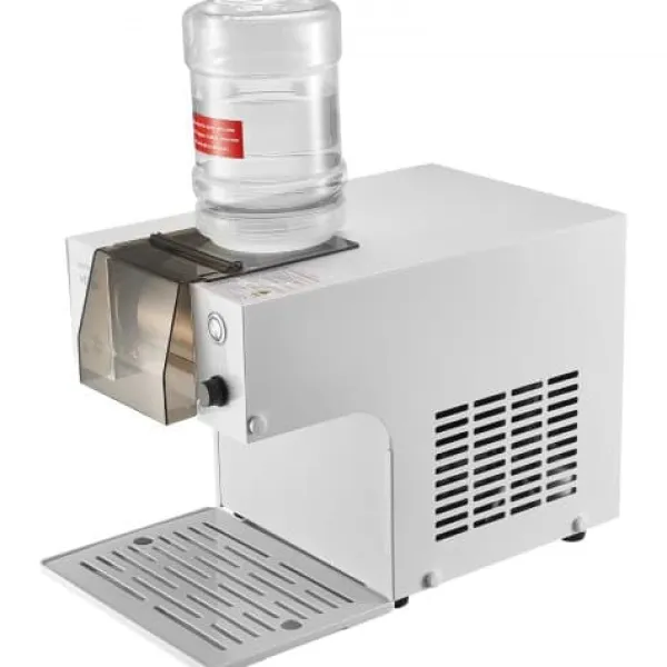Snowflake ismaskine, 1,8L tank, 80x24x90 cm, sølv Clearance