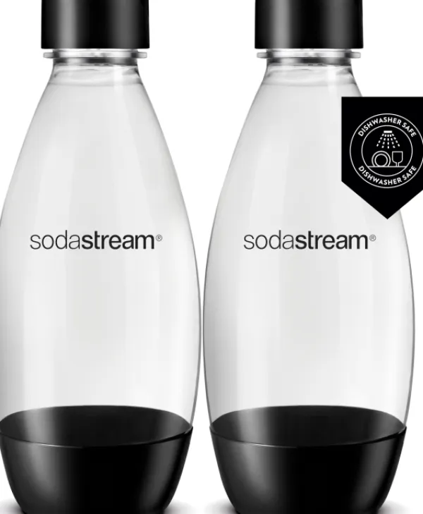 Sodastream Sodavandsmaskiner>DWS Fuse dricksflaska, svart, 2 st