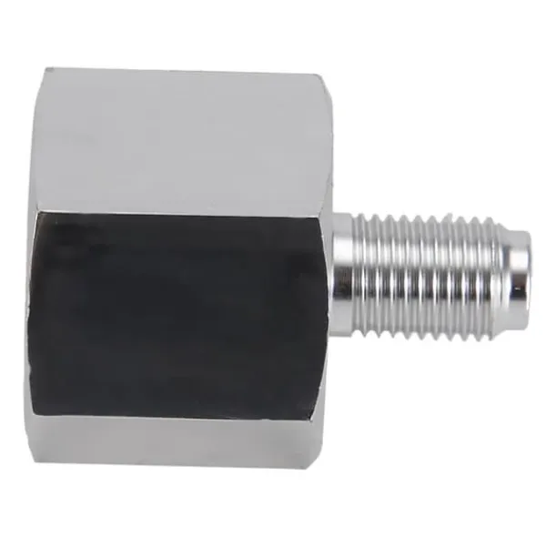 Sodavandsmaskiner>Sodavand CO2 Adapter Mini Regulator Hjemmebrygget Øl Corny Keg 3/8‑24UNF til 6ACME‑6G