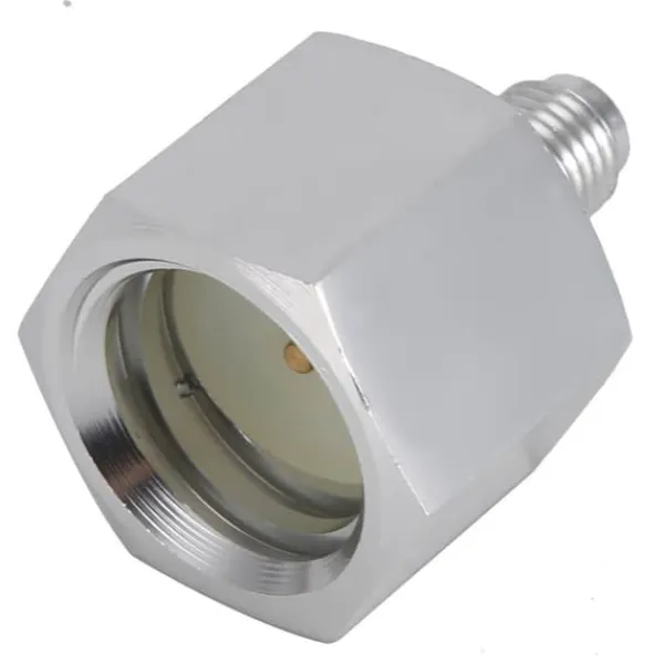 Sodavandsmaskiner>Sodavand CO2 Adapter Mini Regulator Hjemmebrygget Øl Corny Keg 3/8‑24UNF til 6ACME‑6G