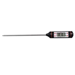 Køkkentermometre>Sort køkkengrill madtermometer til mælkevand - TP 101 elektronisk sonde