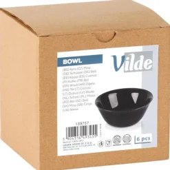 Sorte glasskåle 300 ml 6 stk. Online