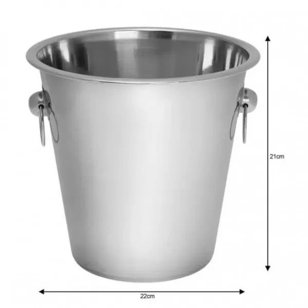 Isspande & Kølere>SPAND TIL KØLING CHAMPAGNE VODKA KINGHOFF KH-1242