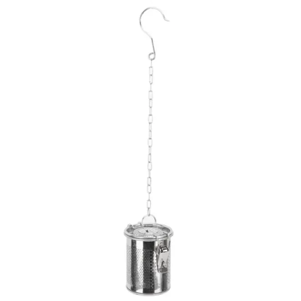 Spice Ball Spice Infuser Rustfrit stål Mesh Kurv Wire Let at rengøre Krydderi Si til Suppekøkken Restauranter S Online