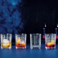 Square Whiskey Glass 35cl, 4-Pack - Nachtmann Online