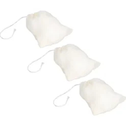 100st dragsko bomullspåsar 8cmx10cm Återanvändbart filter terester Miljövänlig tefilterpåse Hot