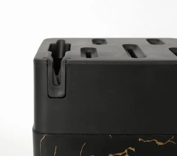 Sæt køkkenknive i blok af 6 stk. KLAUSBERG KB-7770 Hot