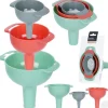 Sæt køkkentragte med si 10/8/6 cm 4-delt tragtsi EXCELLENT HUSWARE 259731 Outlet
