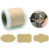 Tilbehør Til Madopbevaring>250st Kraft Paper Labels til dåser, gaver + blyant