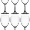 Sæt med 6 Empire LAV 205 ml hvidvinsglas Clearance