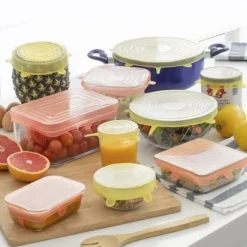 Sæt med 10 genanvendelige og justerbare køkkenlåg Lilyd InnovaGoods Outlet