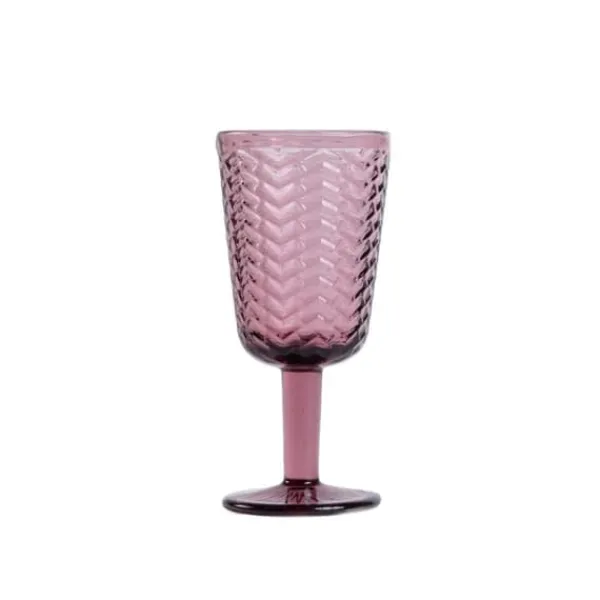 Glas>Sæt med glas | LUNNIS | pink, 4 stk. | 0,25 l | 721496