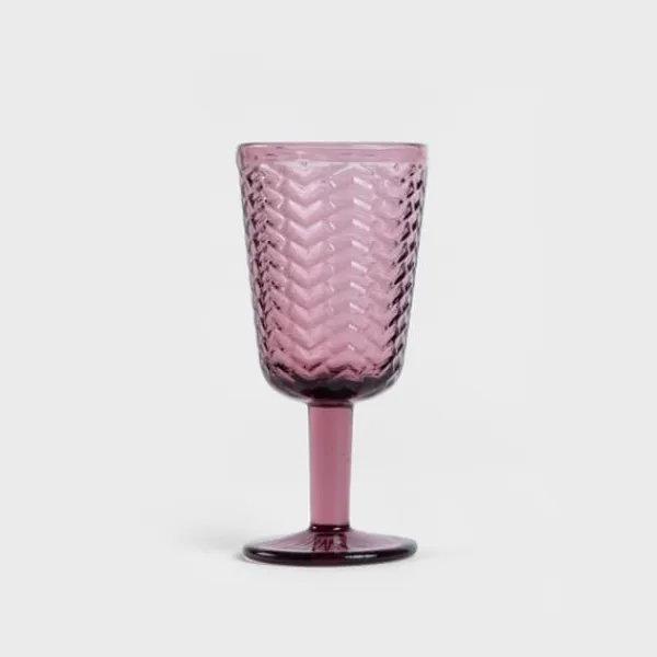 Glas>Sæt med glas | LUNNIS | pink, 4 stk. | 0,25 l | 721496