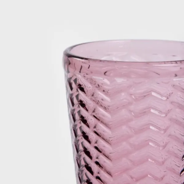 Glas>Sæt med glas | LUNNIS | pink, 4 stk. | 0,25 l | 721496