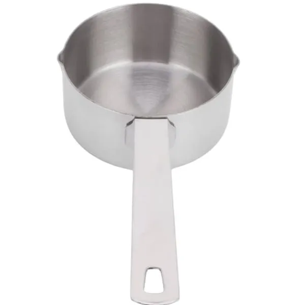 Sæt med måleskeer i rustfrit stål til bagning - 1/4 kop (60 ml) med skala - Køkkenudstyr Hot