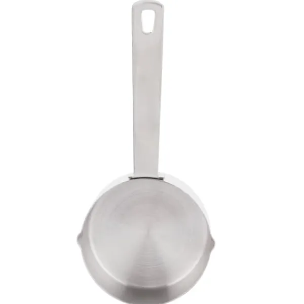 Sæt med måleskeer i rustfrit stål til bagning - 1/4 kop (60 ml) med skala - Køkkenudstyr Hot