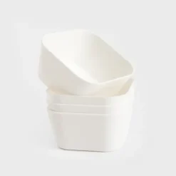 Sæt med æsker | LURDES | plastik, 4 stk. | 8,8x8,8x4,5 cm | 736346 Outlet