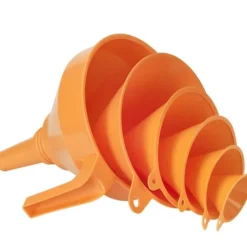 Sæt med universelle HDPE-tragte 50-75-100-120-150-160 mm orange Hot