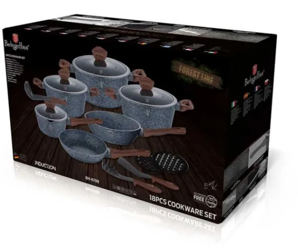 SÆT POTTER 18 STK BERLINGER HAUS BH-6198 SKOLVINJE Sale