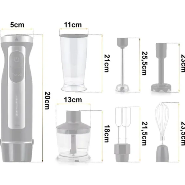 Mixere & Blendere>Stavblender 1500W BD-754 Berdsen