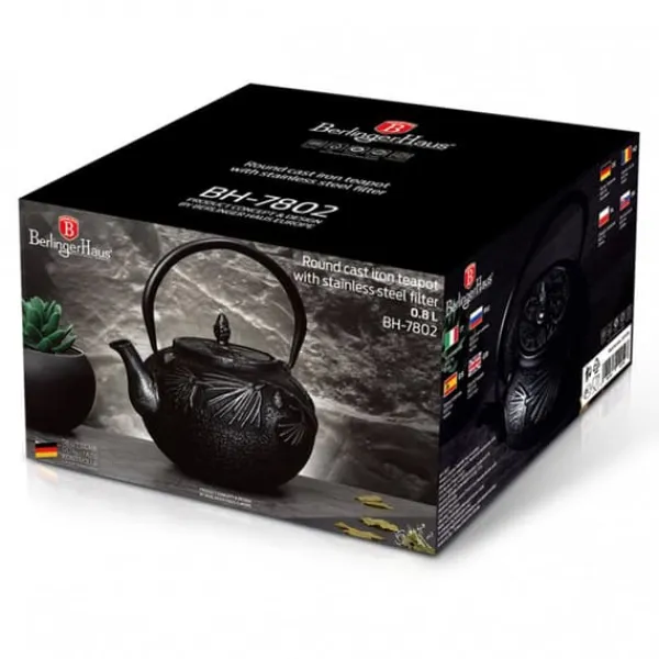 Kaffe- & Tekander>STØBEJERN INFUSER 800ml BERLINGER HAUS BH-7802