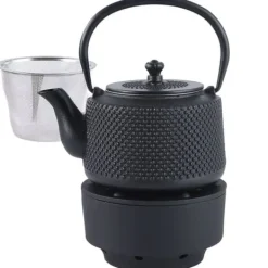 Kaffe- & Tekander>Støbejern tekande med varmelegeme 0,8L KINGHOFF KH-1847