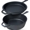 Støbejernsgryde med stegepande CAST LINE 24 cm / 3,5 l Hot