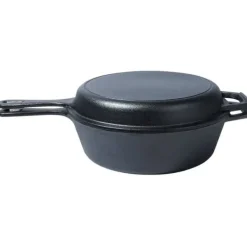 Støbejernsgryde med stegepande CAST LINE 24 cm / 3,5 l Hot