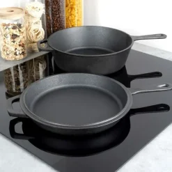 Støbejernsgryde med stegepande CAST LINE 24 cm / 3,5 l Hot