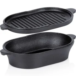 Støbejernsristegryde med låg 2in1 CAST LINE 28x16 cm, 1,2 l Sale