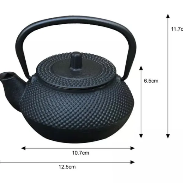 Tebryggere>STØBEJRNSKANDE 300ml MED FILTER KINGHOFF KH-1817