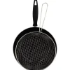 Gryder, Stegepander Og Kasseroller>Stegepande - MENASTYL - 3645749 - Emaljeret stål - Sort - 26 cm - Velegnet til alle kogeplader inklusive induktion