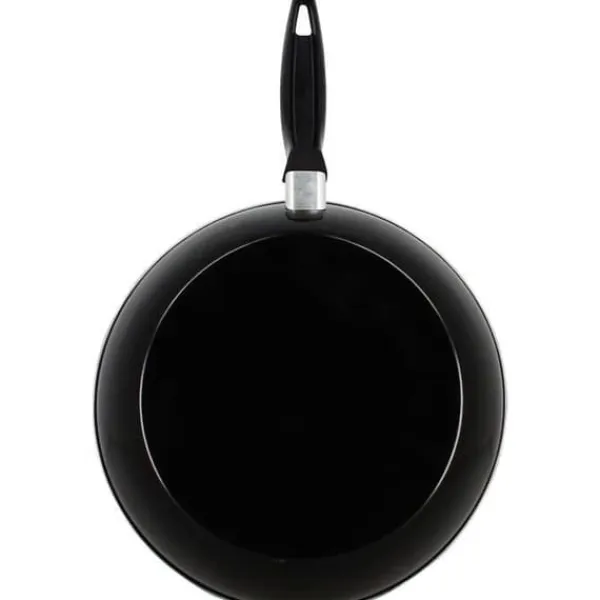 Gryder, Stegepander Og Kasseroller>Stegepande - MENASTYL - 3645749 - Emaljeret stål - Sort - 26 cm - Velegnet til alle kogeplader inklusive induktion