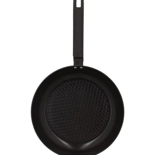 Gryder, Stegepander Og Kasseroller>Stegepande - MENASTYL - 6020638 - Smedet aluminium - 28 cm - Sort - Velegnet til alle kogeplader inklusive induktion