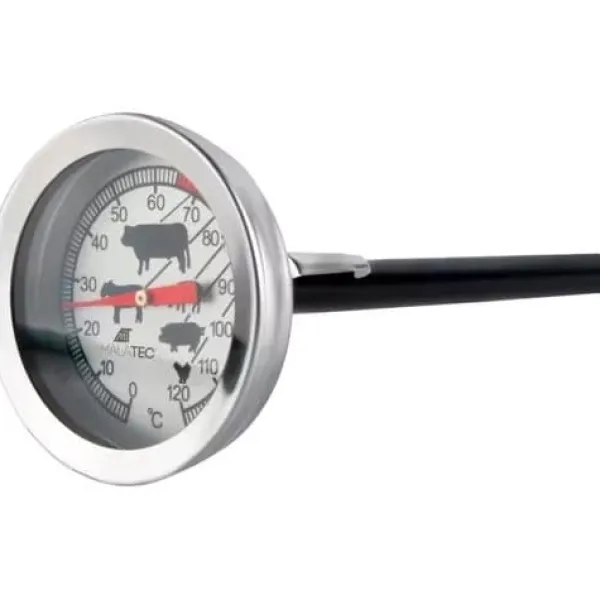 Køkkentermometre>Stegetermometer | Analog kødtermometer i rustfrit stål