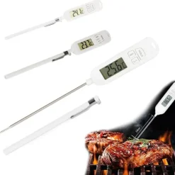 Stegetermometer | Madlavningstermometer med LCD-display Sale