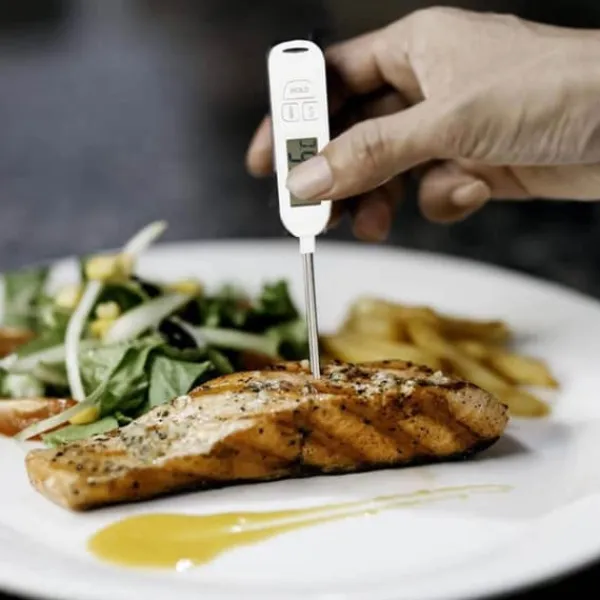 Stegetermometer | Madlavningstermometer med LCD-display Sale
