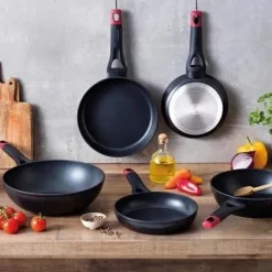Stekpanna - PYREX - 1455019 - Smidd aluminium - Non-stick - 28 cm - PFAS-fri Discount