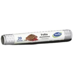 Stella aluminiumsfolie med prægning 20m rulle Best