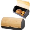 Brødkasser & Brødposer>Stålbrødspand 38cm brødbeholder KLAUSBERG KB-7712
