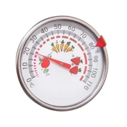 Stålkonserveringstermometer med 28 cm sonde New
