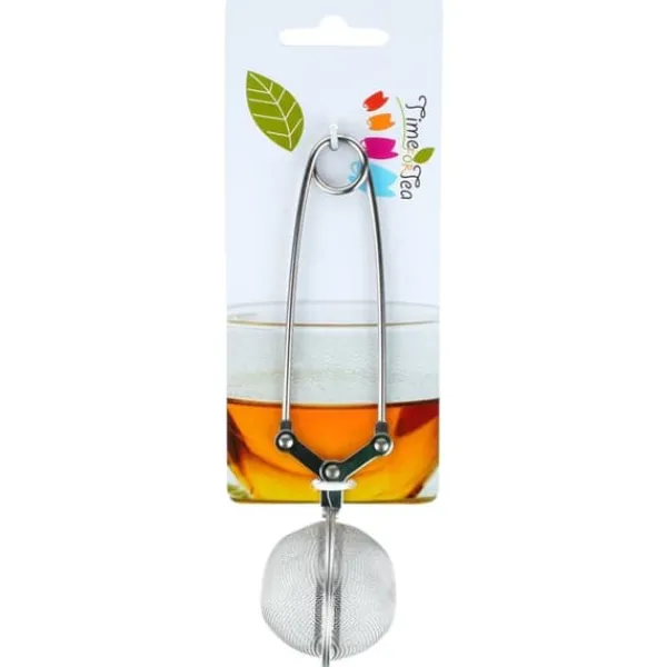 Tefiltre>Stålsi til brygning af te eller urter til en kop eller et glas 5x16 cm VILDE 259721