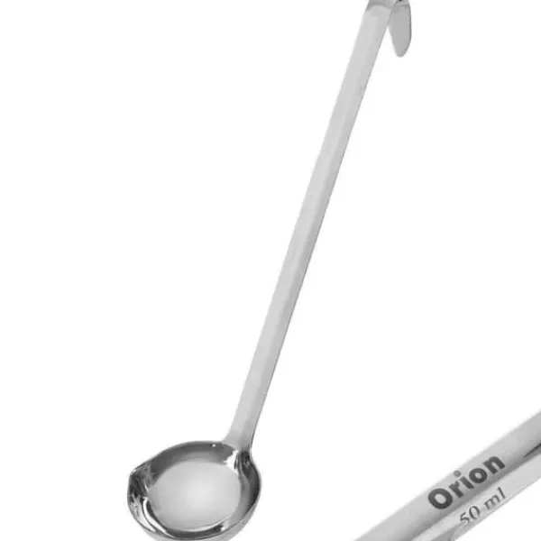 Grydeskeer>Stålske med tud 50ml ORION 140293