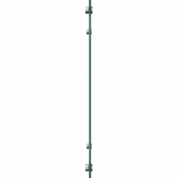 Stænkplader sæt - Hærdet glas 70x50 cm | Farve: Sort | 2 stk.