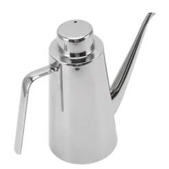 Stor 850ML 304 Rustfrit Stål Olivenolie Eddike Batcher Flaske Tyk Lækagesikker Oliedåse Gryde Køkkentilbehør Madlavningsværktøj Discount