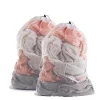 Vasketøjsudstyr>Stor vaskepose 60x90 cm Hvid 2-pack