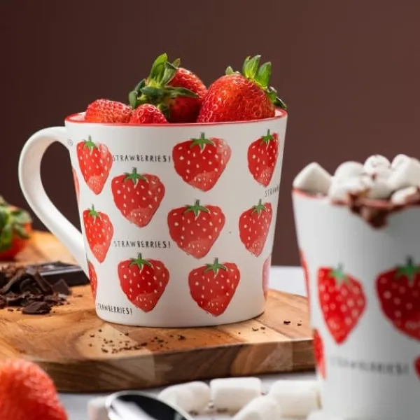 Strawberry mug 40cl - Modern House Discount